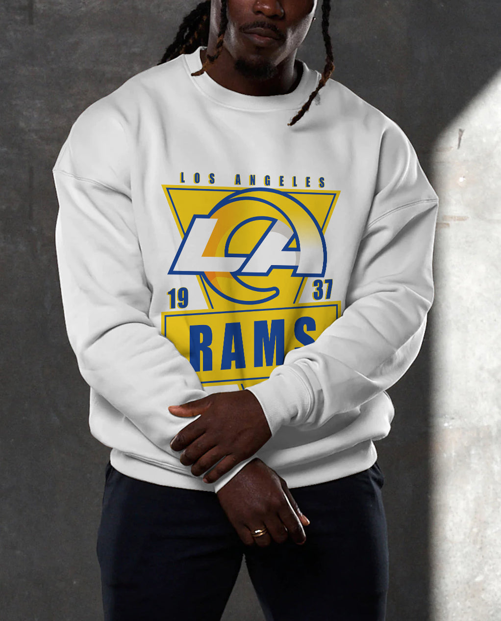 Los Angeles Rams 3D Limited Edition Crew Neck sweatshirt