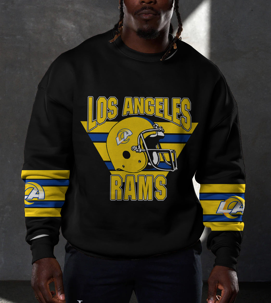 Los Angeles Rams 3D Limited Edition Crew Neck sweatshirt
