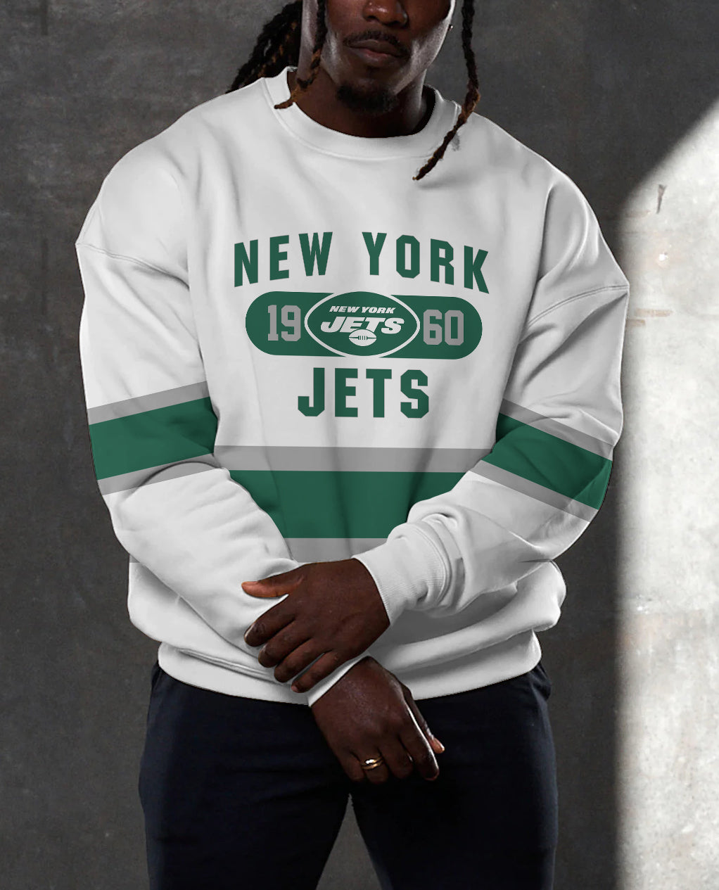 New York Jets 3D Limited Edition Crew Neck sweatshirt