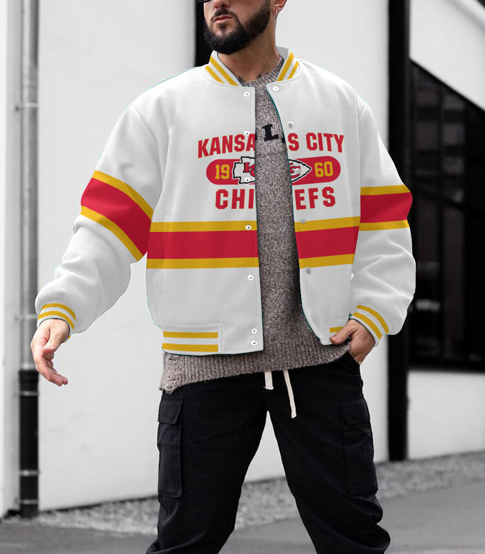 Kansas City Chiefs Men's Limited Edition Full-Snap Casual Jacket
