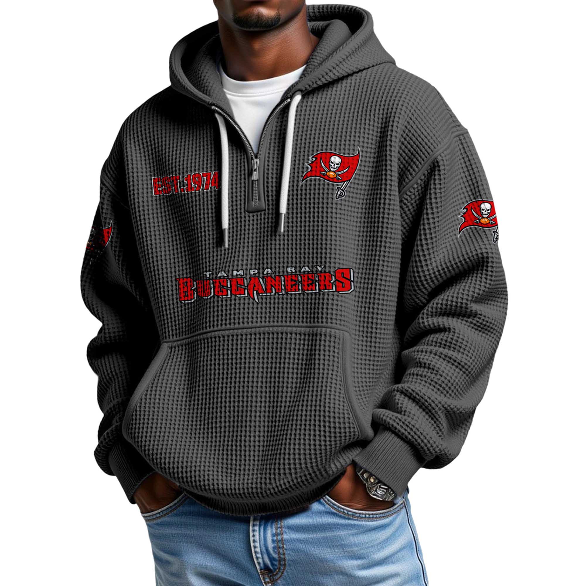 Waffle Hoodie – Buccaneers