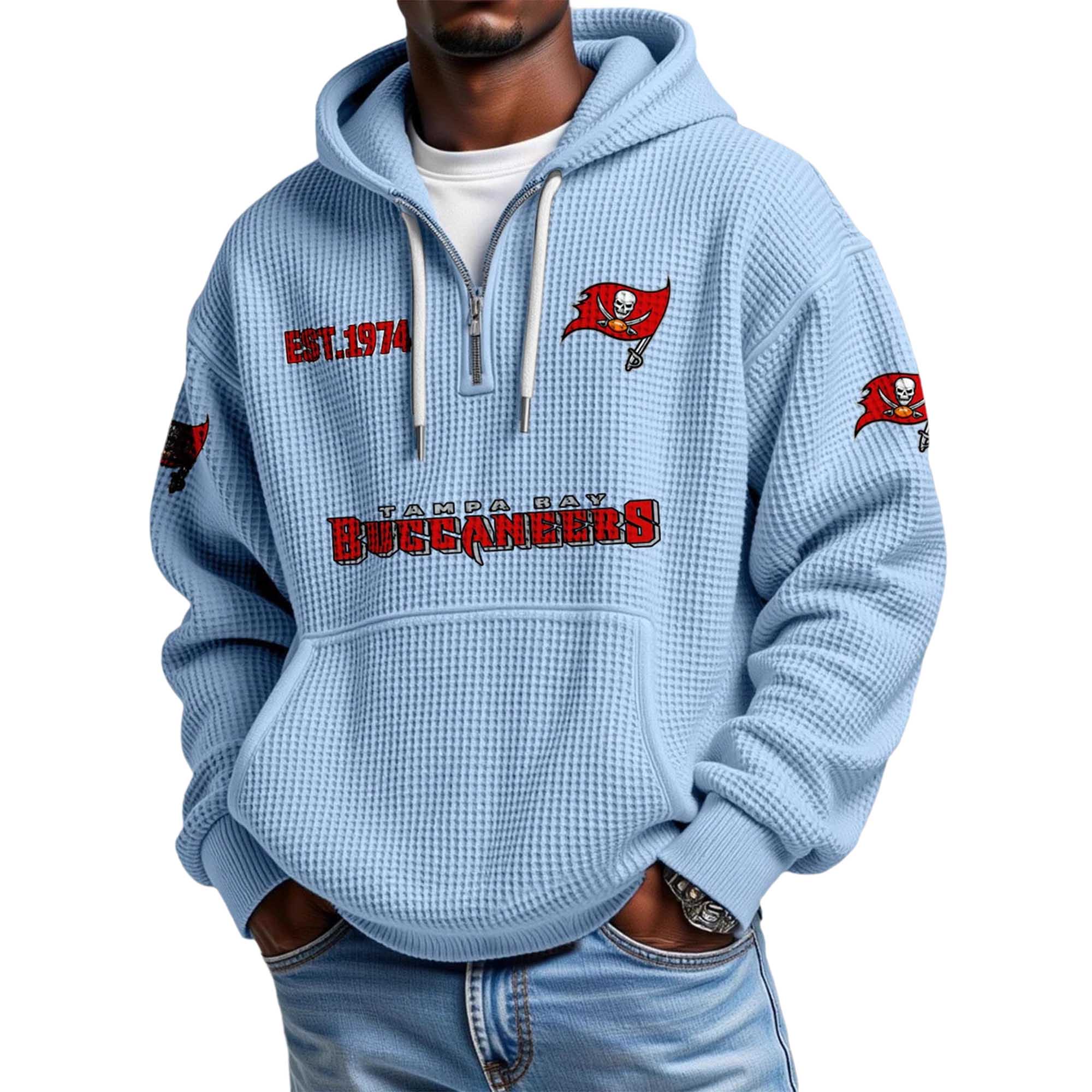 Waffle Hoodie – Buccaneers