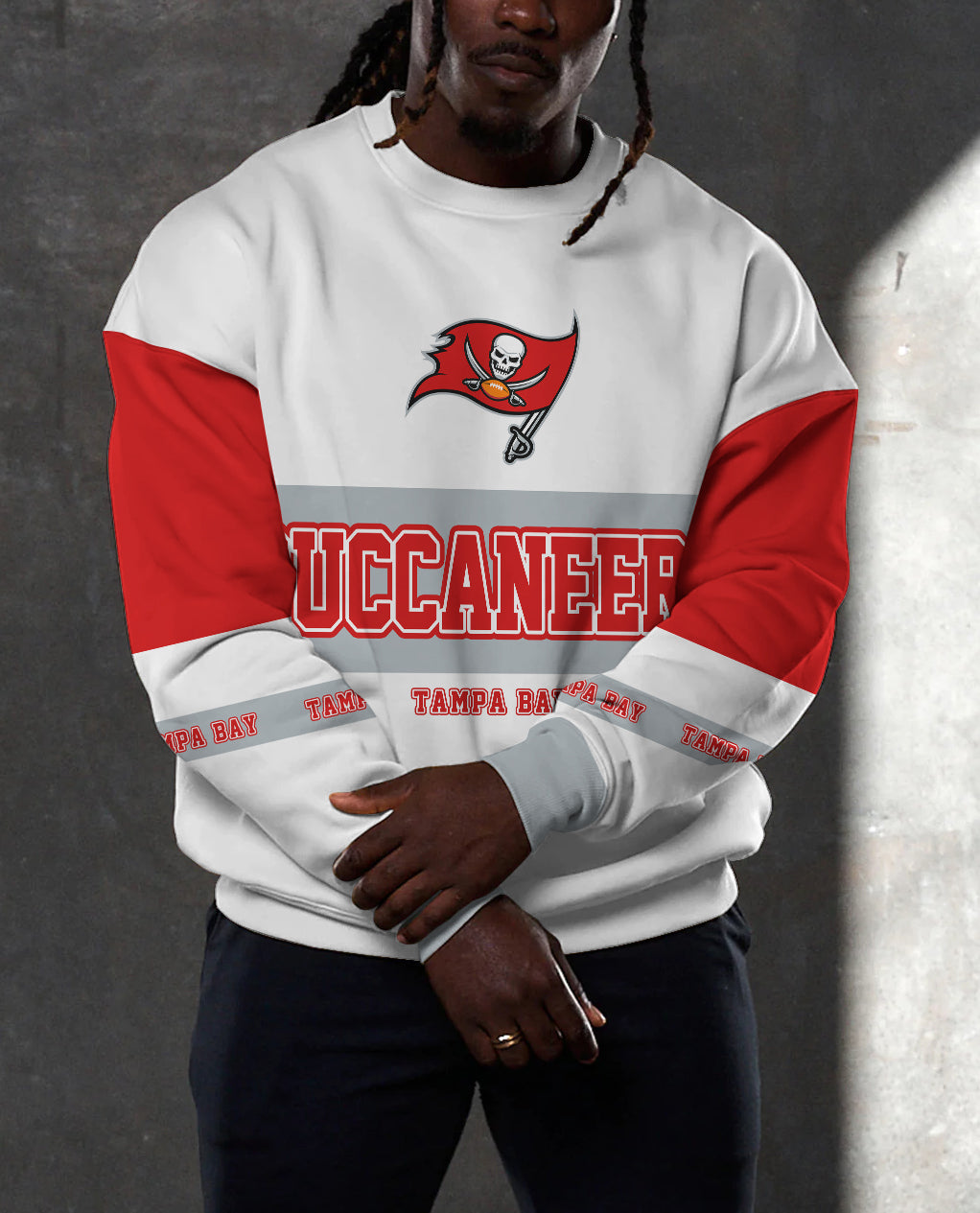 Tampa Bay Buccaneers 3D Limited Edition Crew Neck sweatshirt