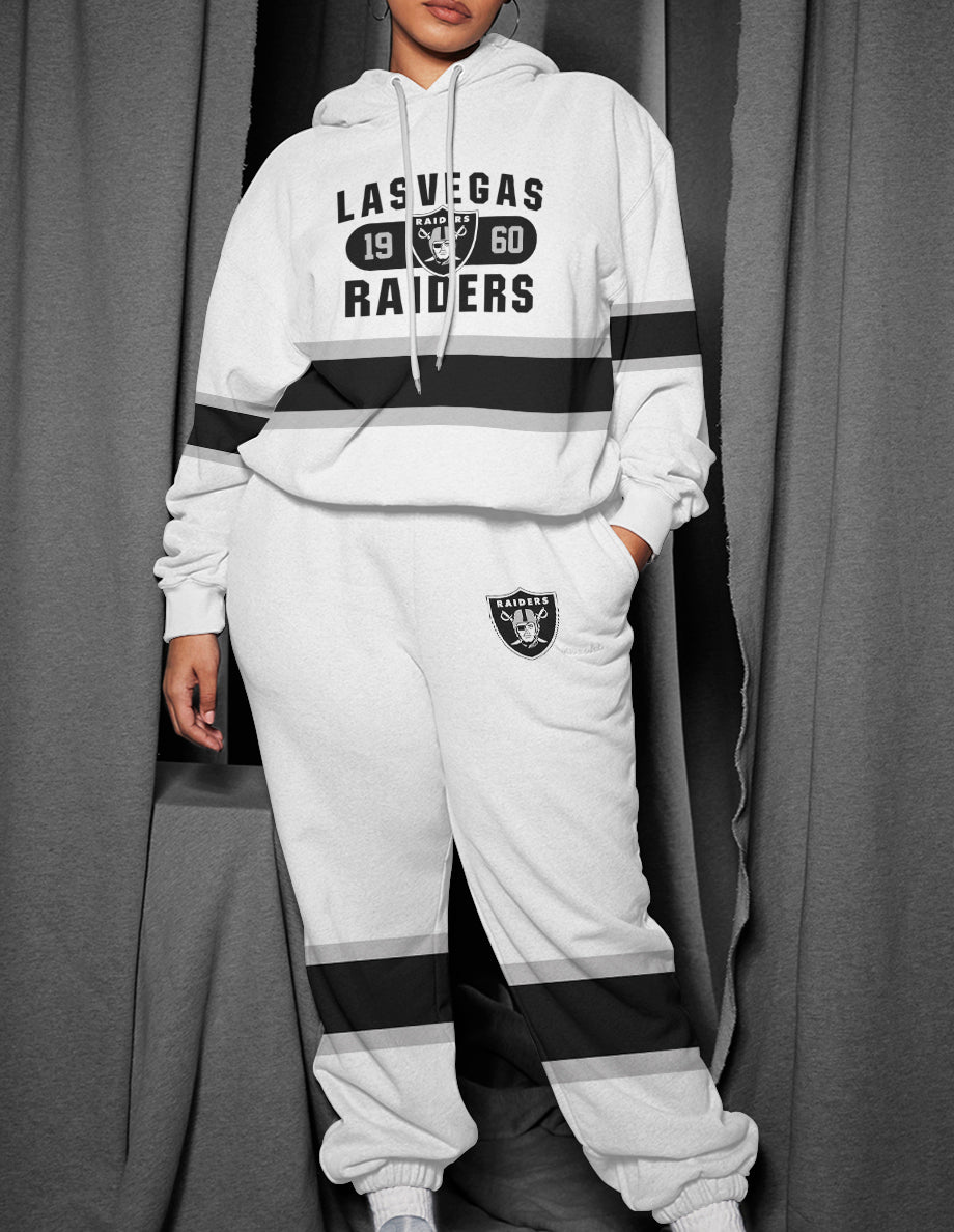 Las Vegas Raiders 3D Printed Pullover Hoodie And Sweatpant 2pcs Tracksuits