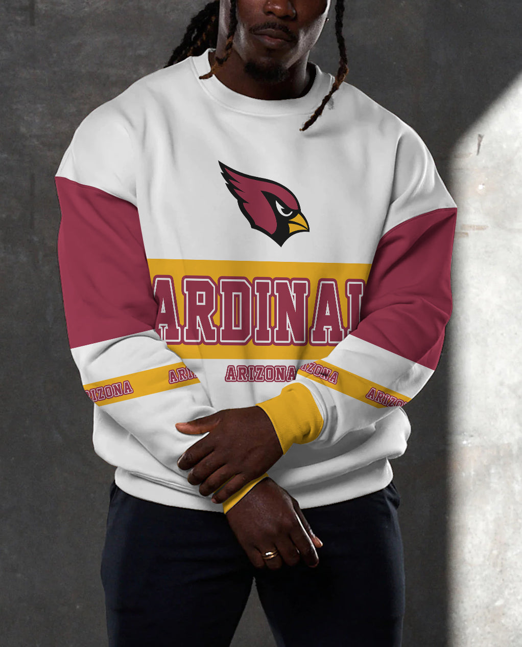 Arizona Cardinals 3D Limited Edition Crew Neck sweatshirt