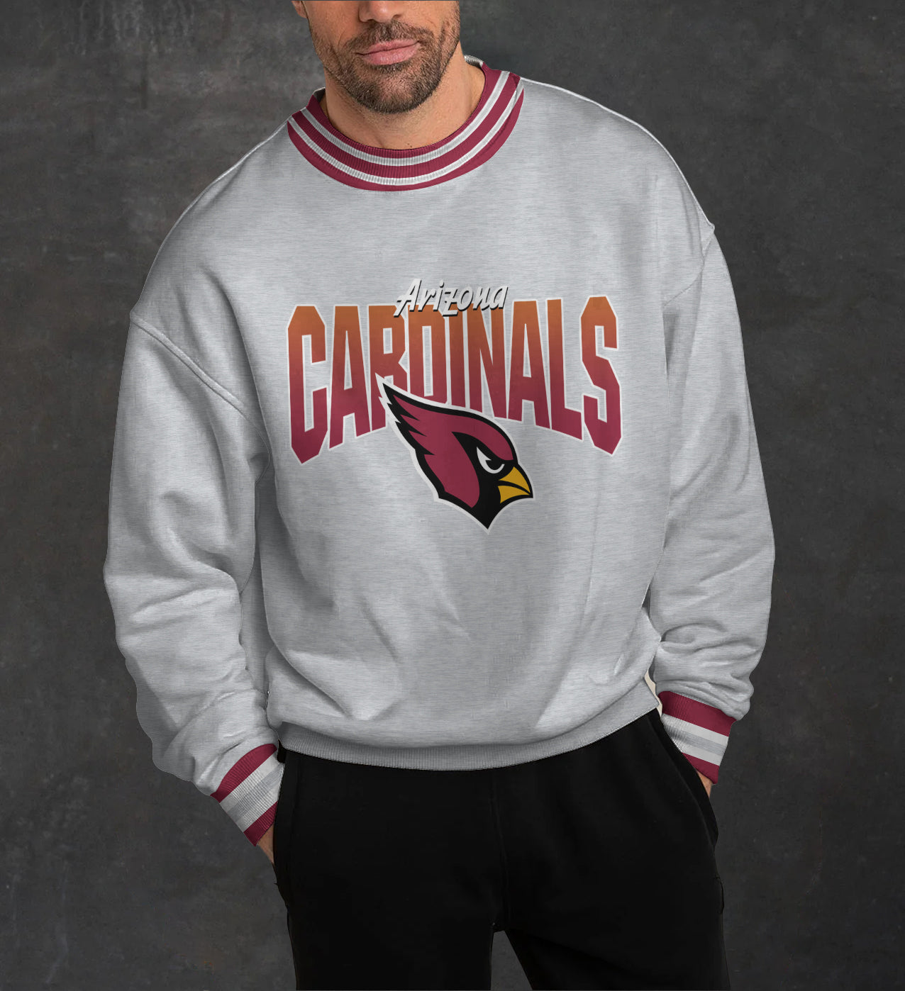 Arizona Cardinals 3D Limited Edition Crew Neck sweatshirt
