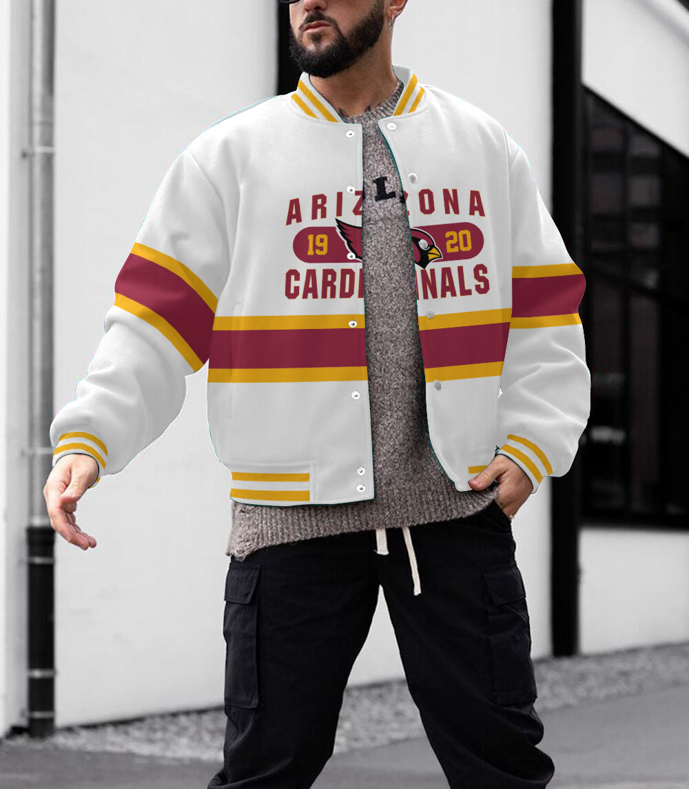 Arizona Cardinals Men's Limited Edition Full-Snap Casual Jacket