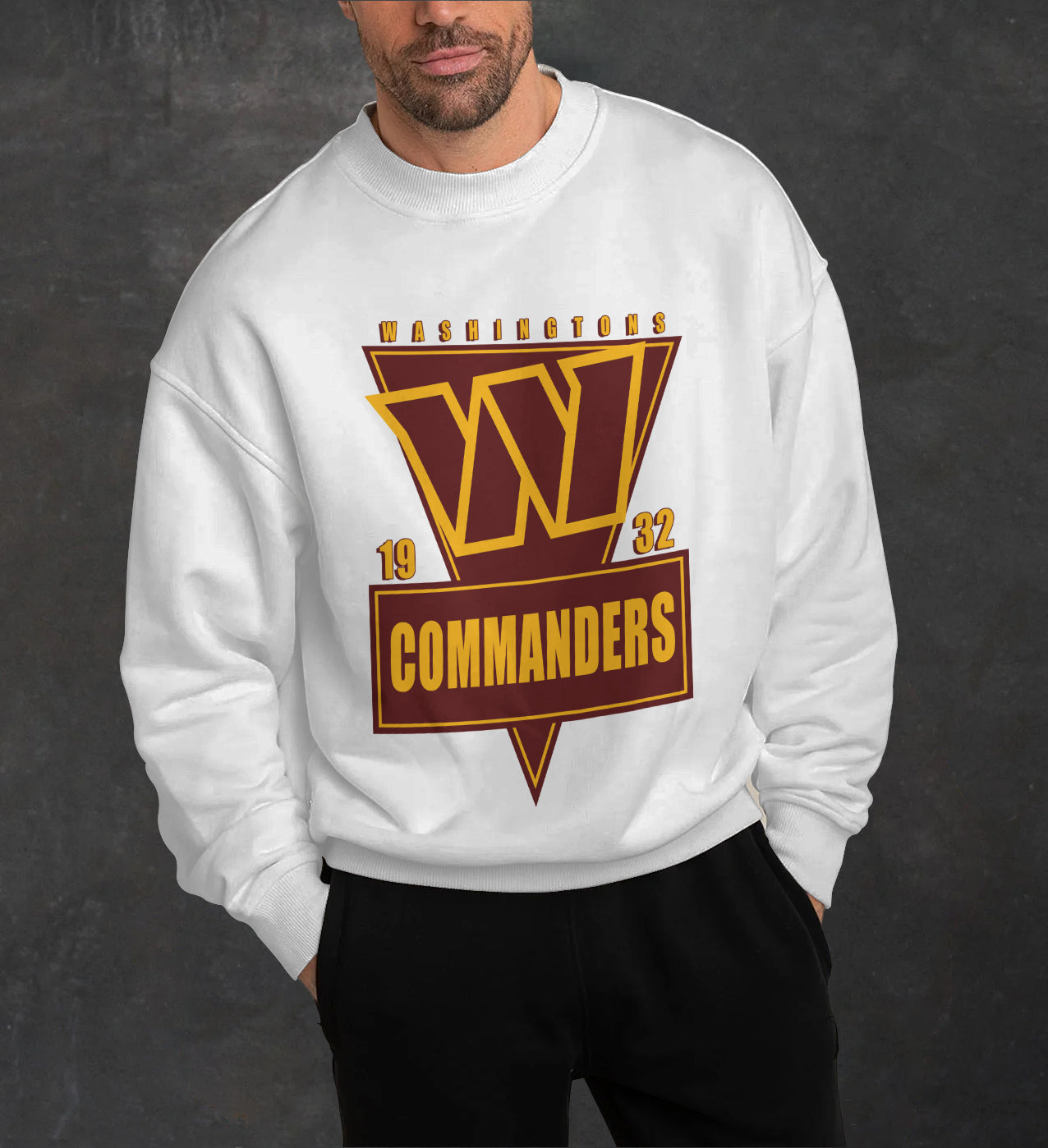 Washington Commanders 3D Limited Edition Crew Neck sweatshirt