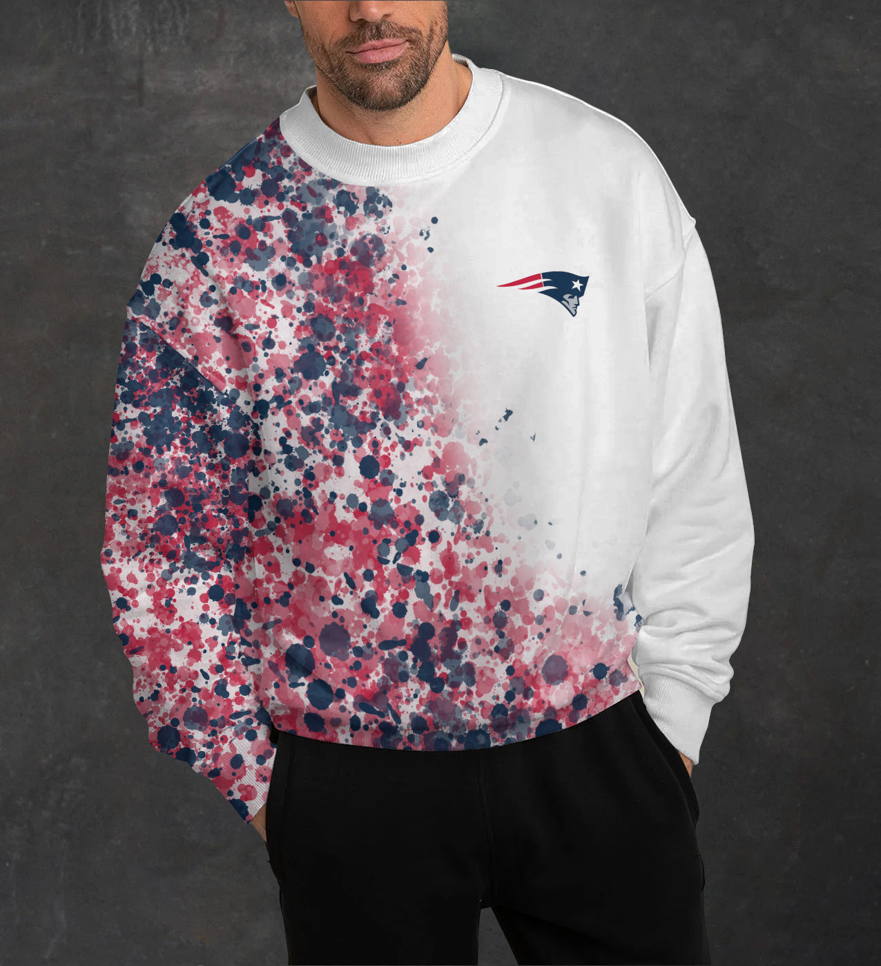 New England Patriots 3D Limited Edition Crew Neck sweatshirt