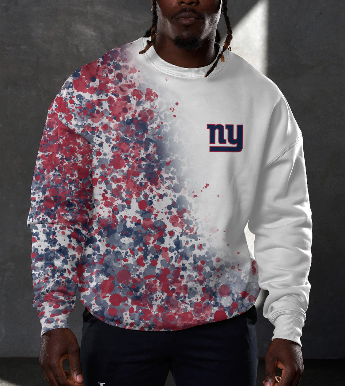 New York Giants 3D Limited Edition Crew Neck sweatshirt