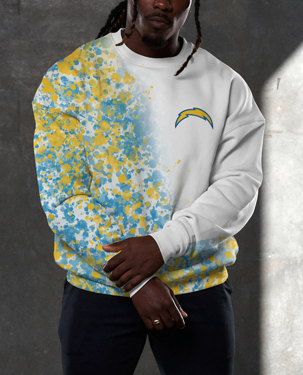 Los Angeles Chargers 3D Limited Edition Crew Neck sweatshirt