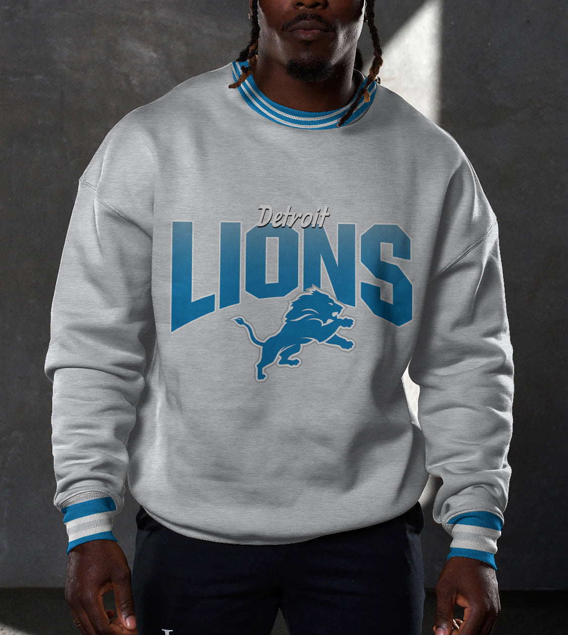 Detroit Lions 3D Limited Edition Crew Neck sweatshirt