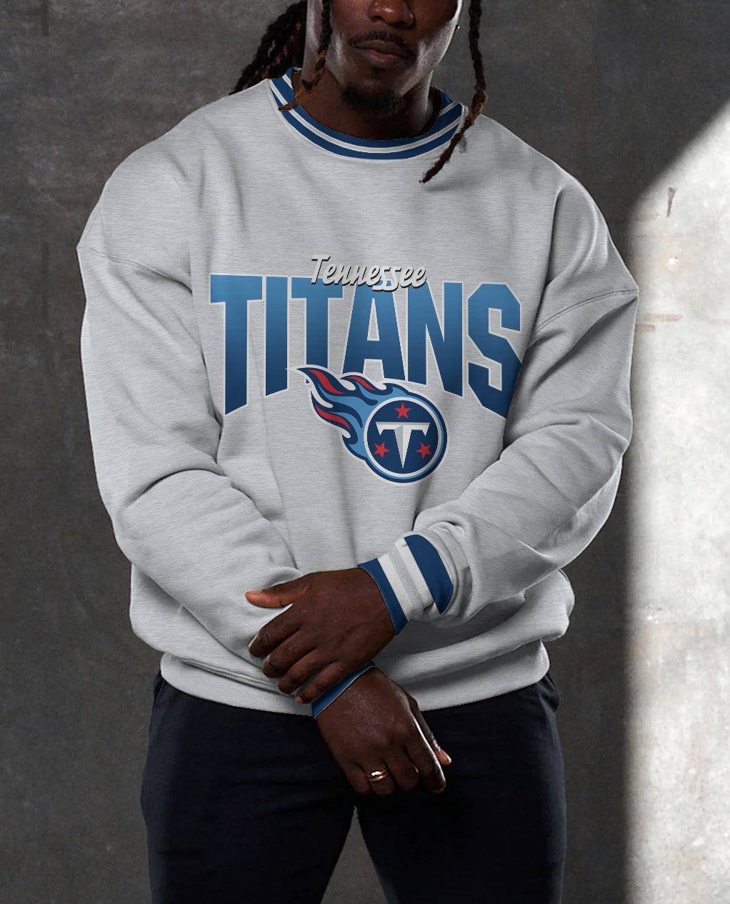 Tennessee Titans 3D Limited Edition Crew Neck sweatshirt