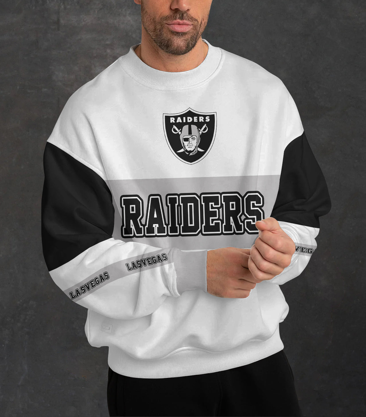 Las Vegas Raiders 3D Limited Edition Crew Neck sweatshirt