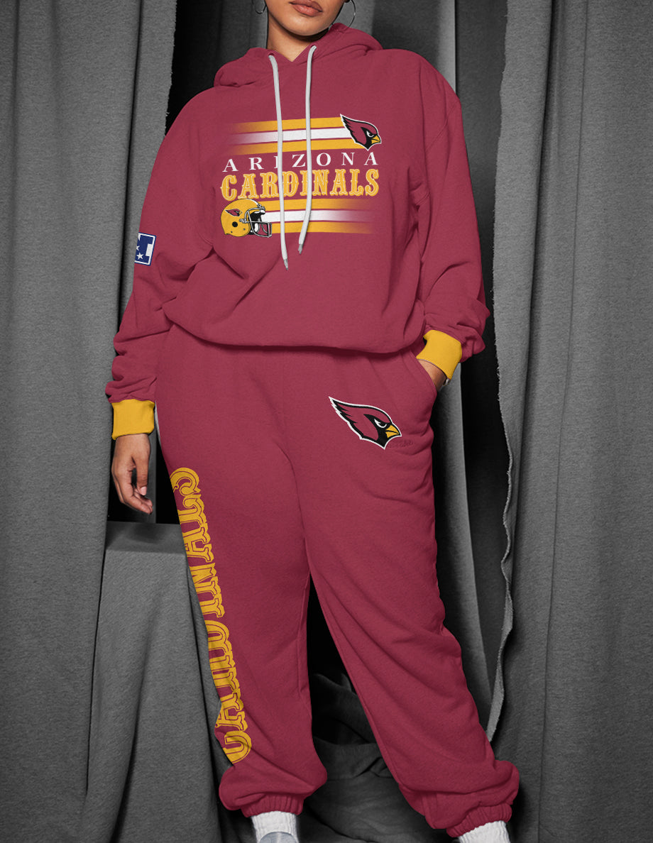 Arizona Cardinals 3D Printed Pullover Hoodie And Sweatpant 2pcs Tracksuits
