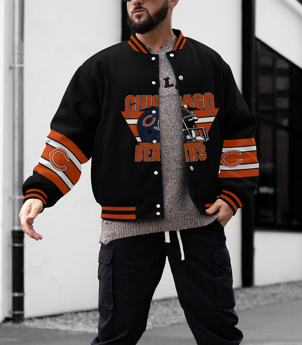 Chicago Bears Men's Limited Edition Full-Snap Casual Jacket
