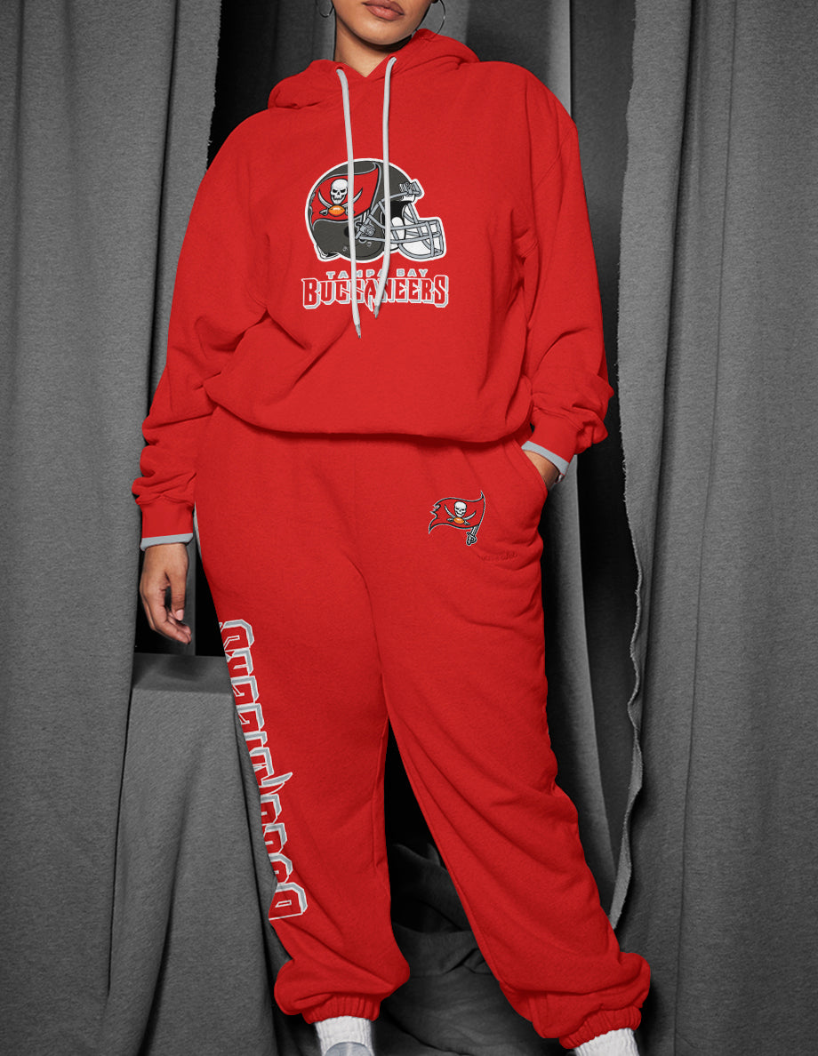 Tampa Bay Buccaneers 3D Printed Pullover Hoodie And Sweatpant 2pcs Tracksuits
