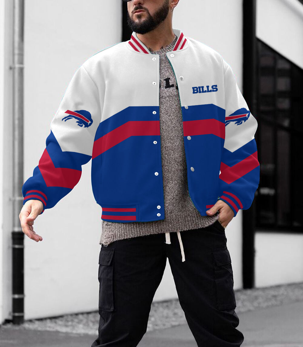 Buffalo Bills Men's Limited Edition Full-Snap Casual Jacket