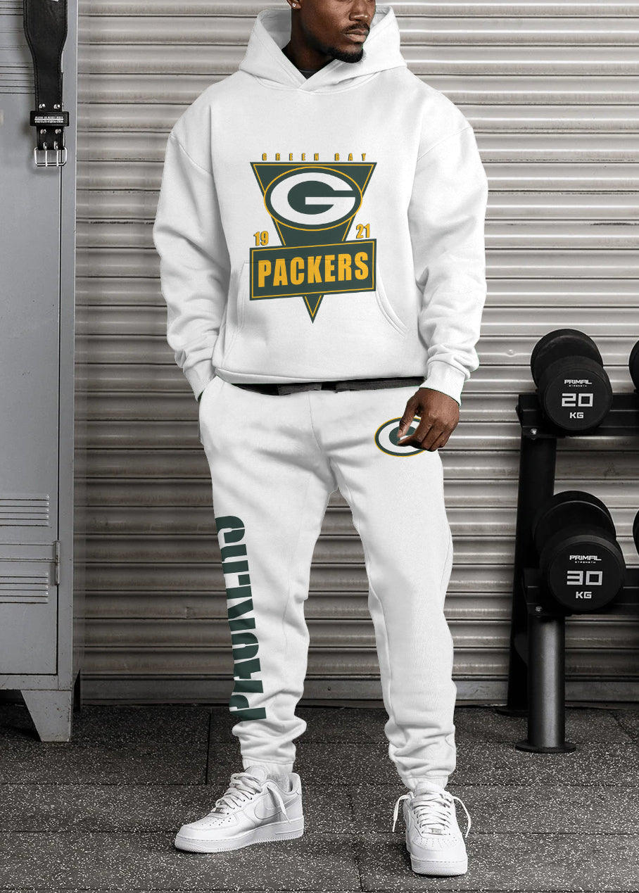 Green Bay Packers 3D Printed Pullover Hoodie And Sweatpant 2pcs Tracksuits