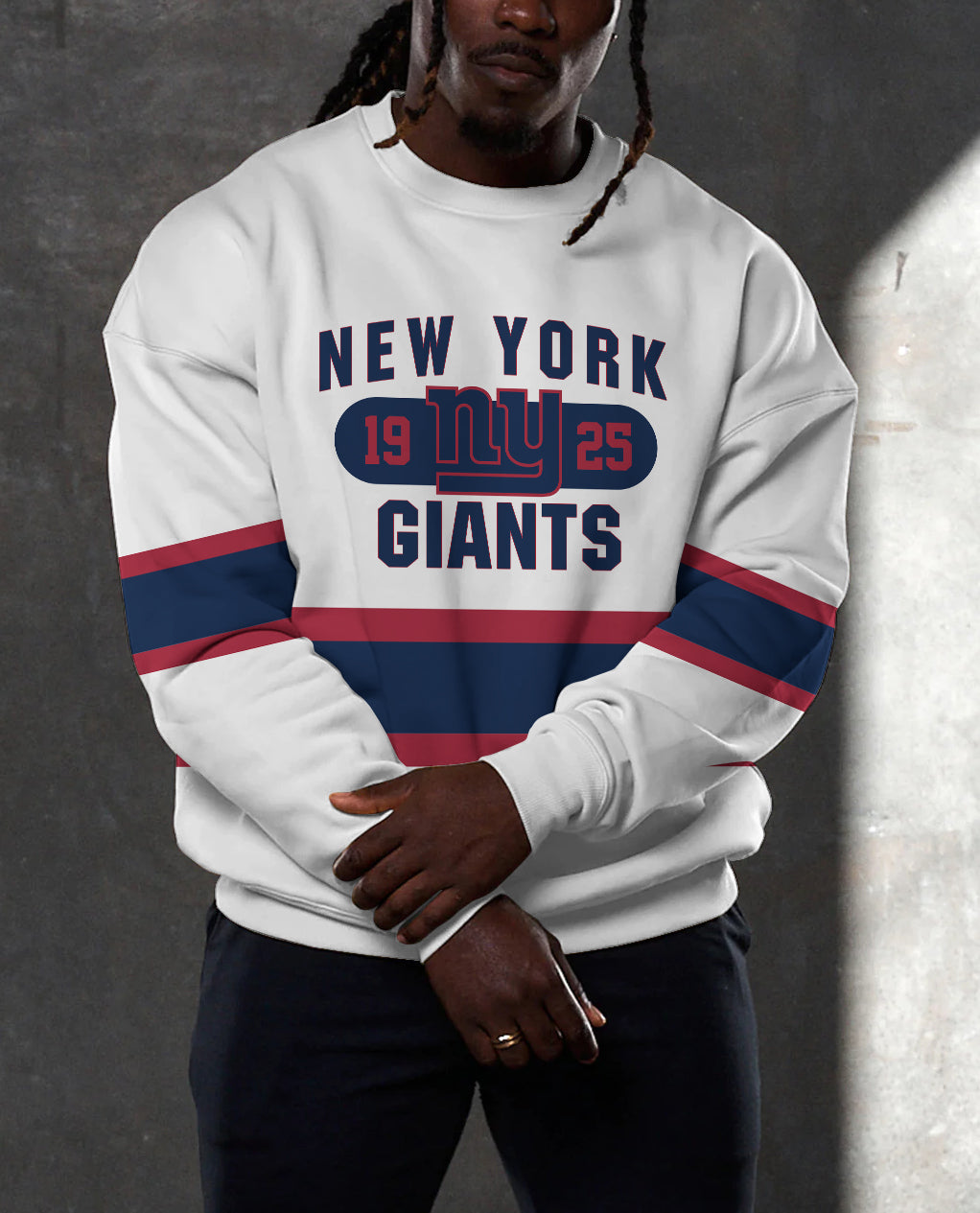 New York Giants 3D Limited Edition Crew Neck sweatshirt