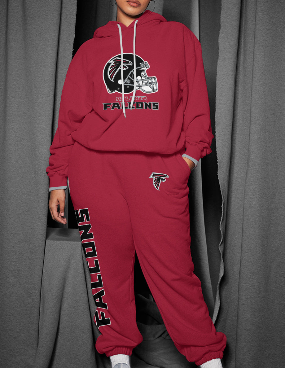Atlanta Falcons 3D Printed Pullover Hoodie And Sweatpant 2pcs Tracksuits