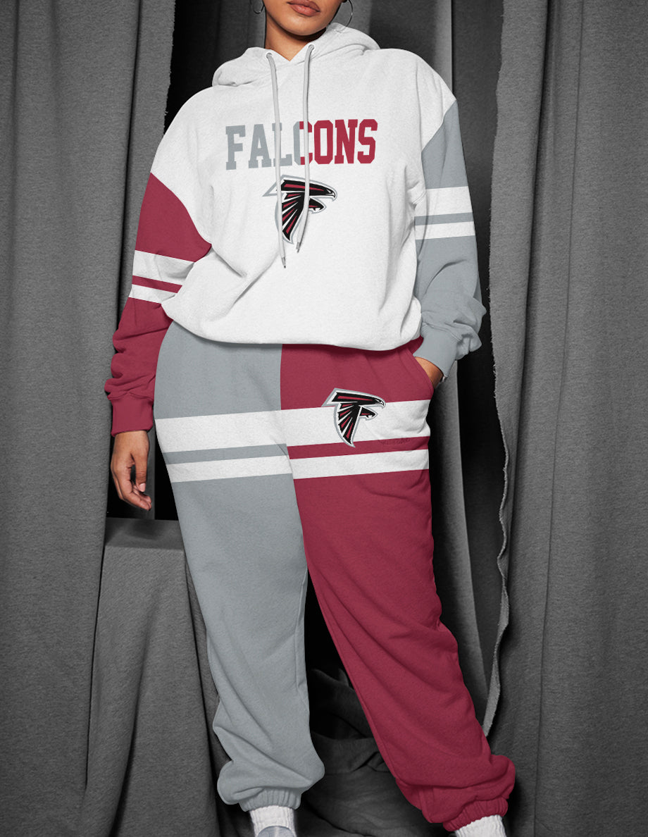 Atlanta Falcons 3D Printed Pullover Hoodie And Sweatpant 2pcs Tracksuits