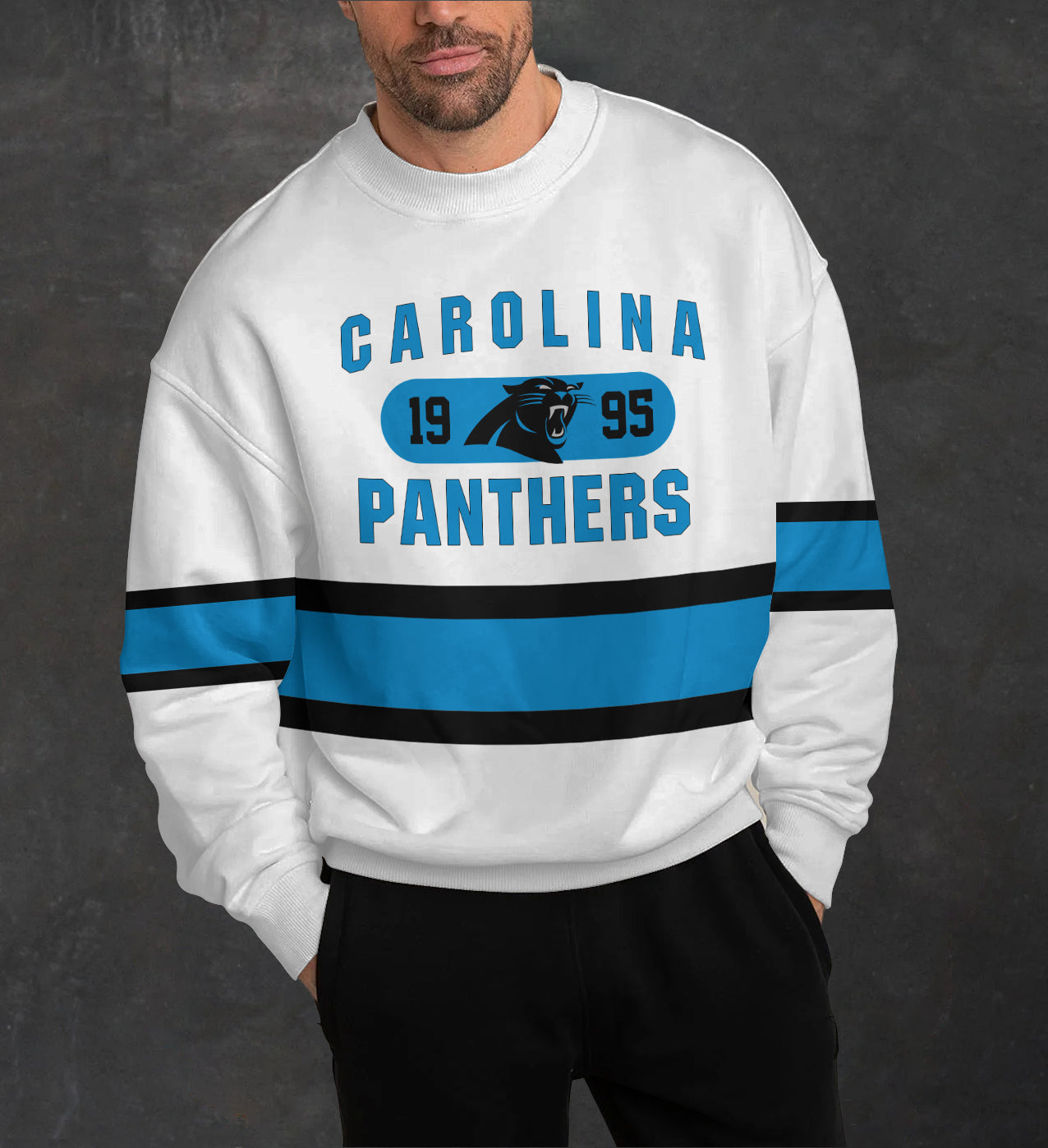 Carolina Panthers 3D Limited Edition Crew Neck sweatshirt
