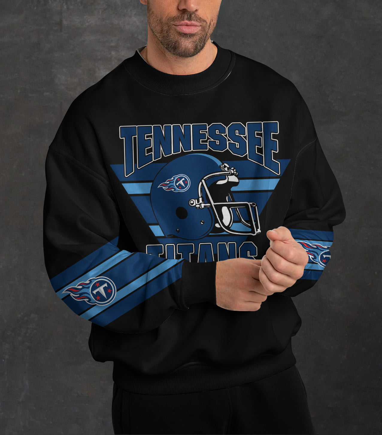 Tennessee Titans 3D Limited Edition Crew Neck sweatshirt