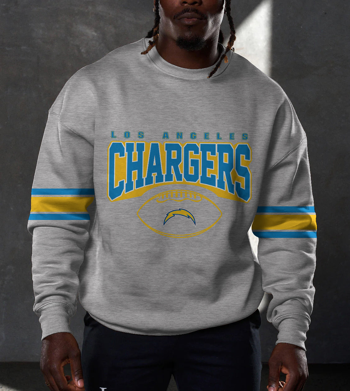 Los Angeles Chargers 3D Limited Edition Crew Neck sweatshirt