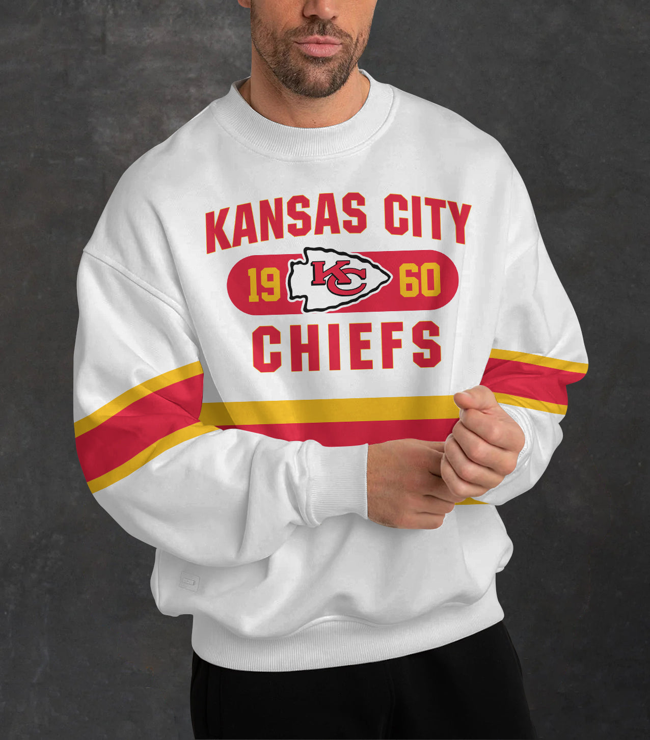 Kansas City Chiefs 3D Limited Edition Crew Neck sweatshirt