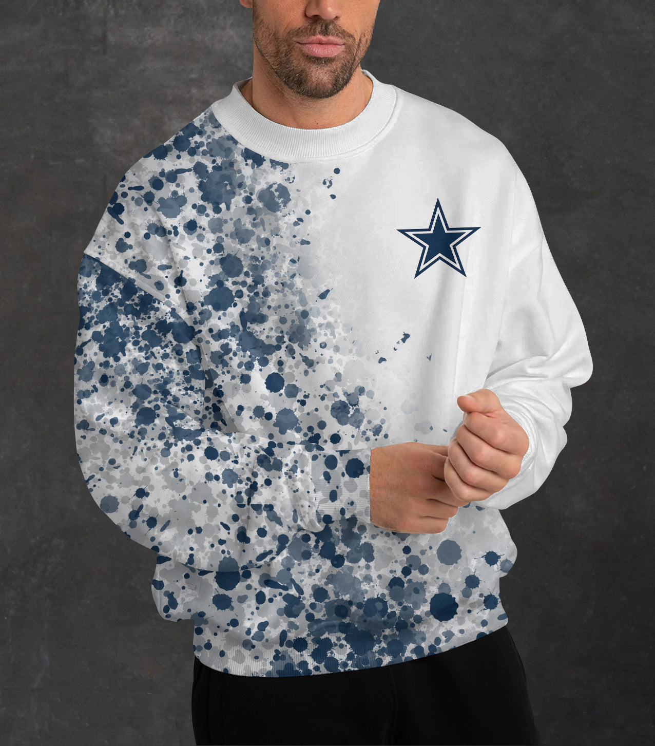 Dallas Cowboys 3D Limited Edition Crew Neck sweatshirt