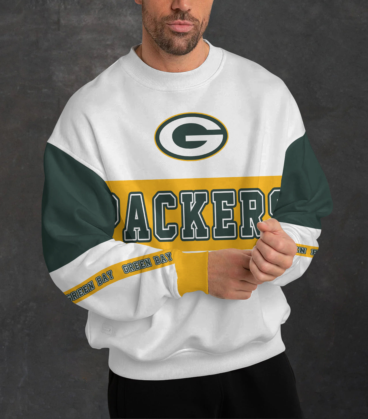 Green Bay Packers 3D Limited Edition Crew Neck sweatshirt