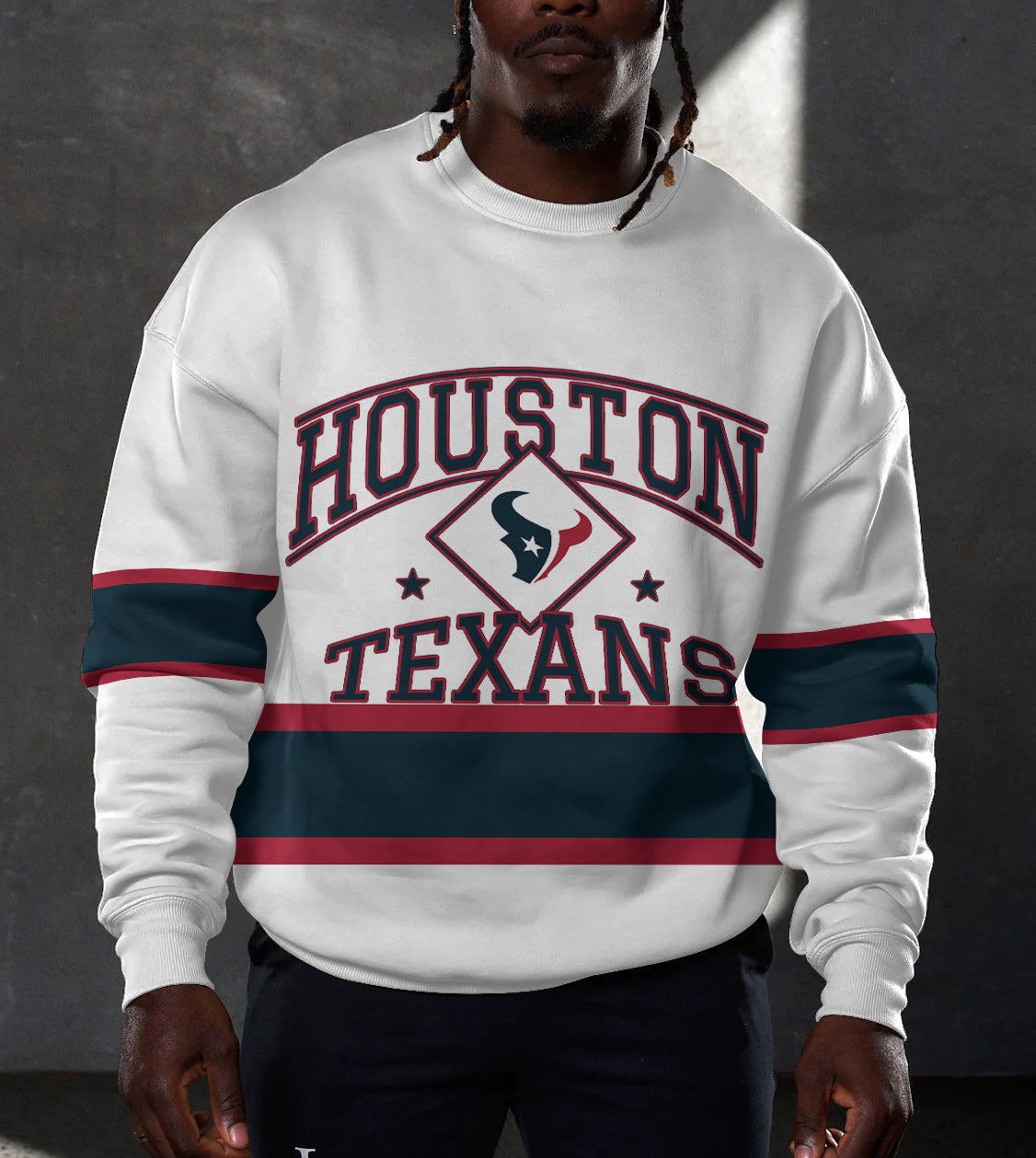 Houston Texans 3D Limited Edition Crew Neck sweatshirt