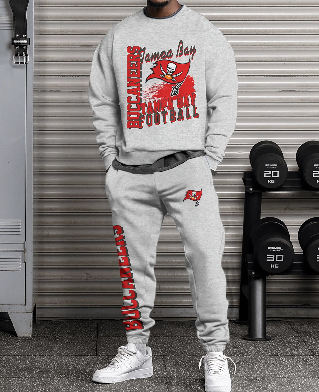 Tampa Bay Buccaneers 3D sweatsuit and sweatpants 2 piece outfits
