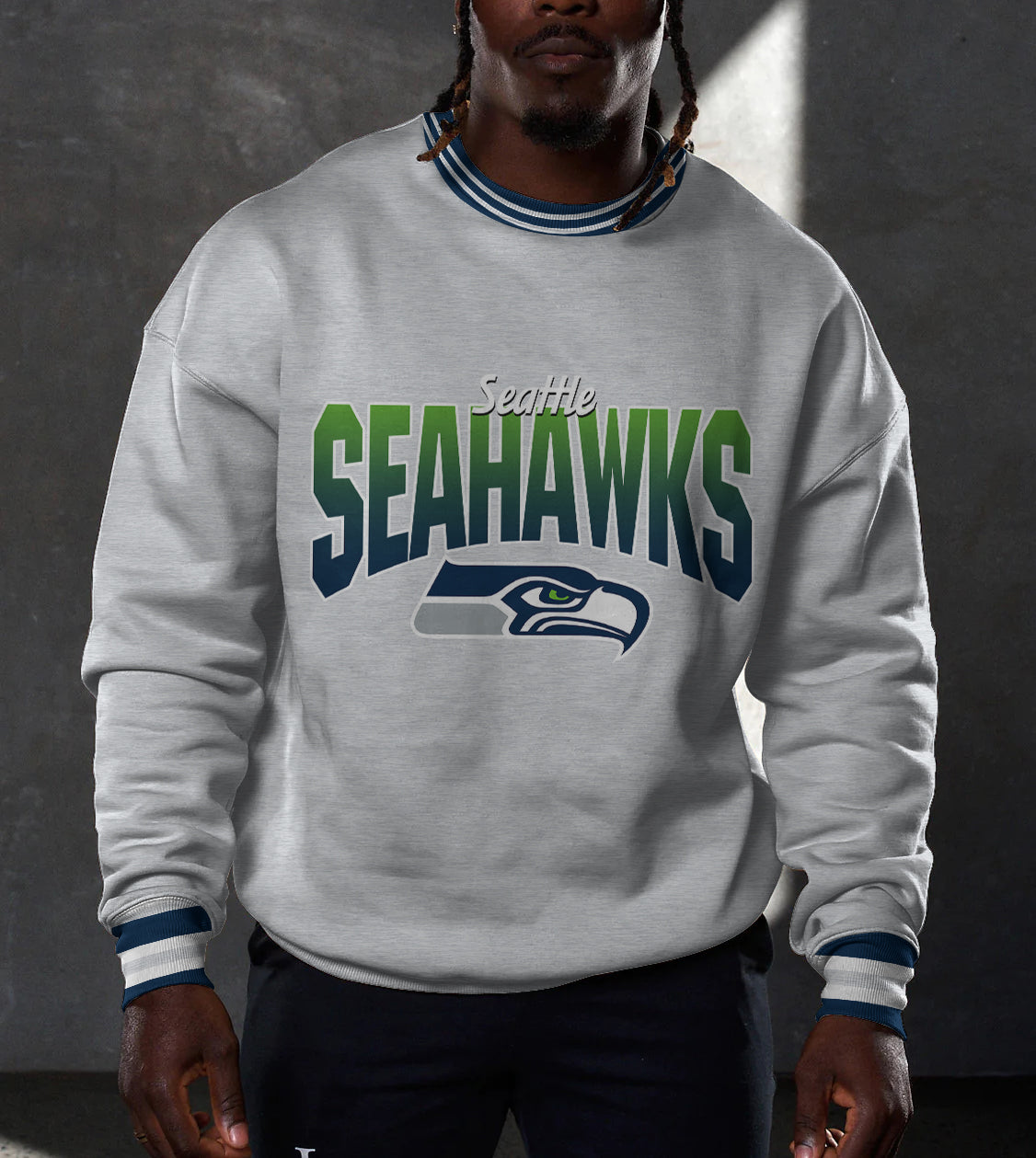 Seattle Seahawks 3D Limited Edition Crew Neck sweatshirt