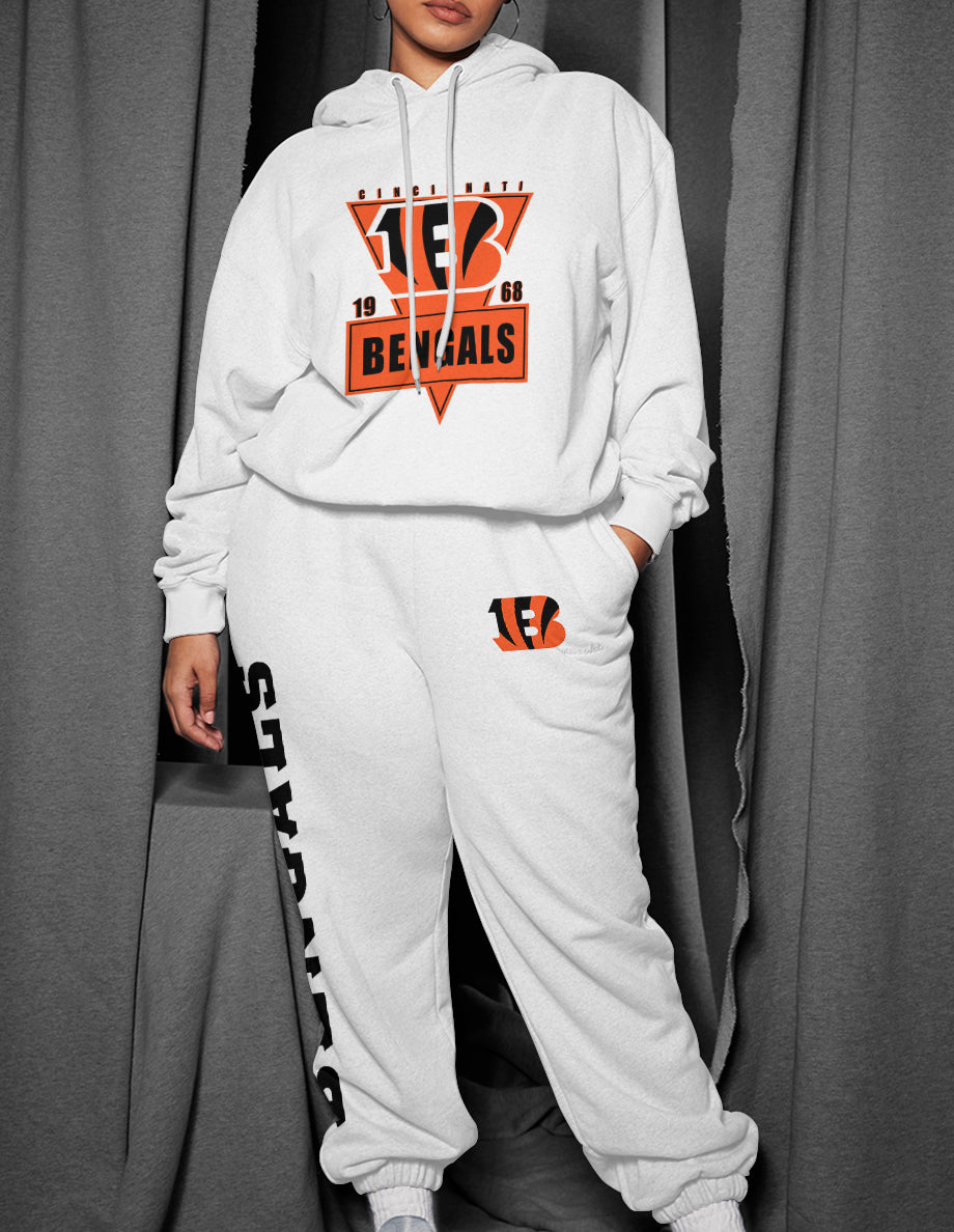 Cincinnati Bengals 3D Printed Pullover Hoodie And Sweatpant 2pcs Tracksuits