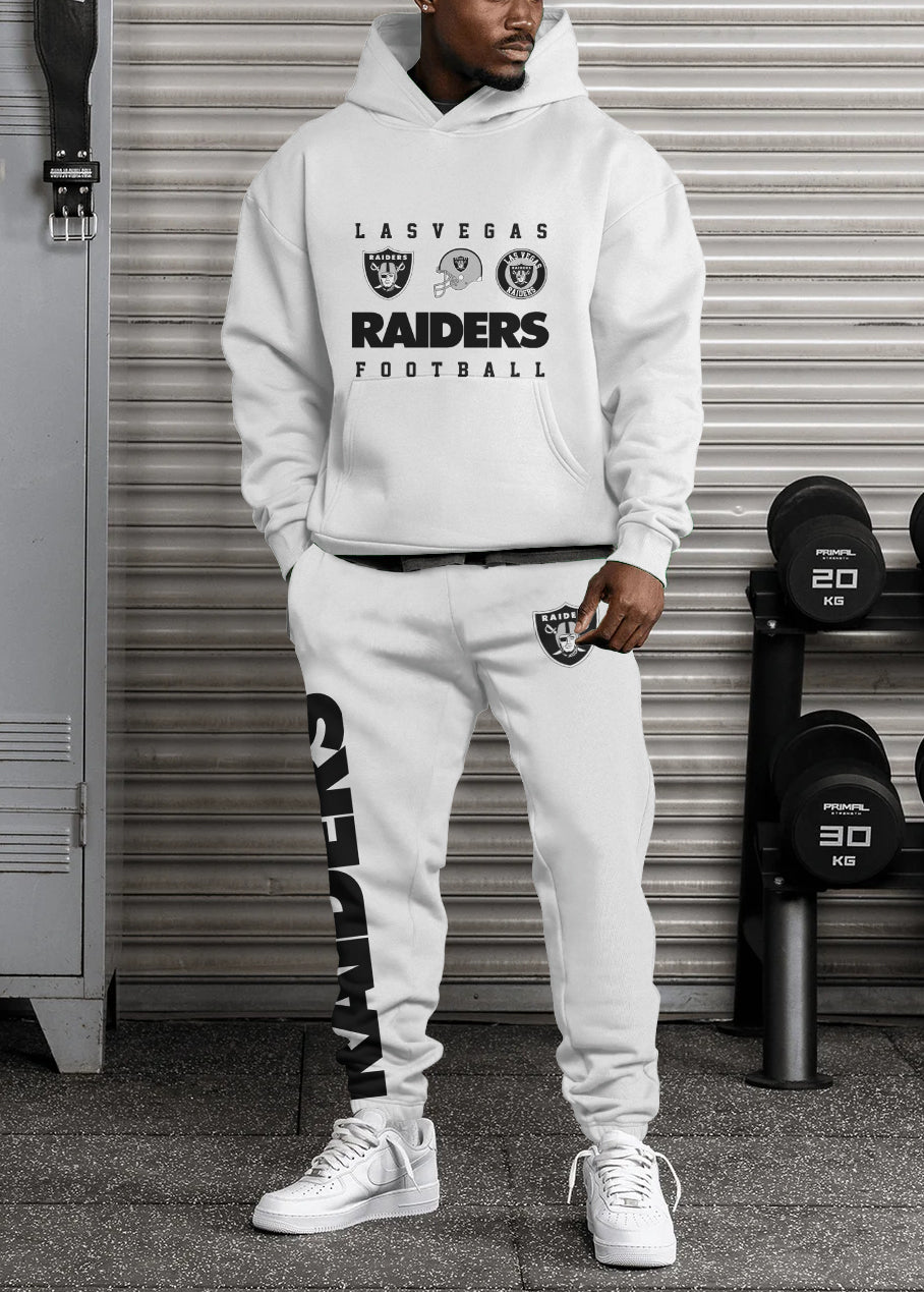 Las Vegas Raiders 3D Printed Pullover Hoodie And Sweatpant 2pcs Tracksuits