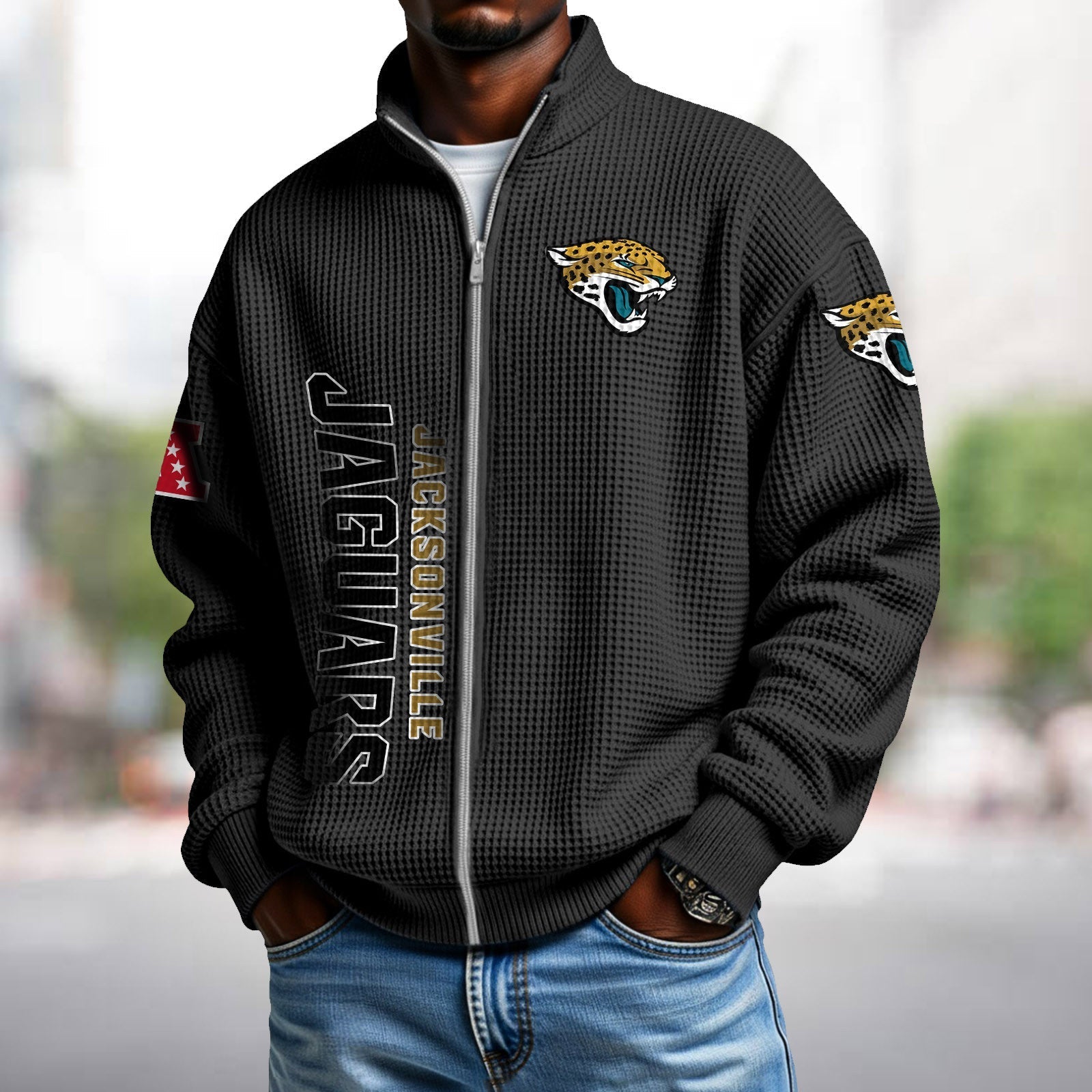 Waffle Hoodie – Jaguars