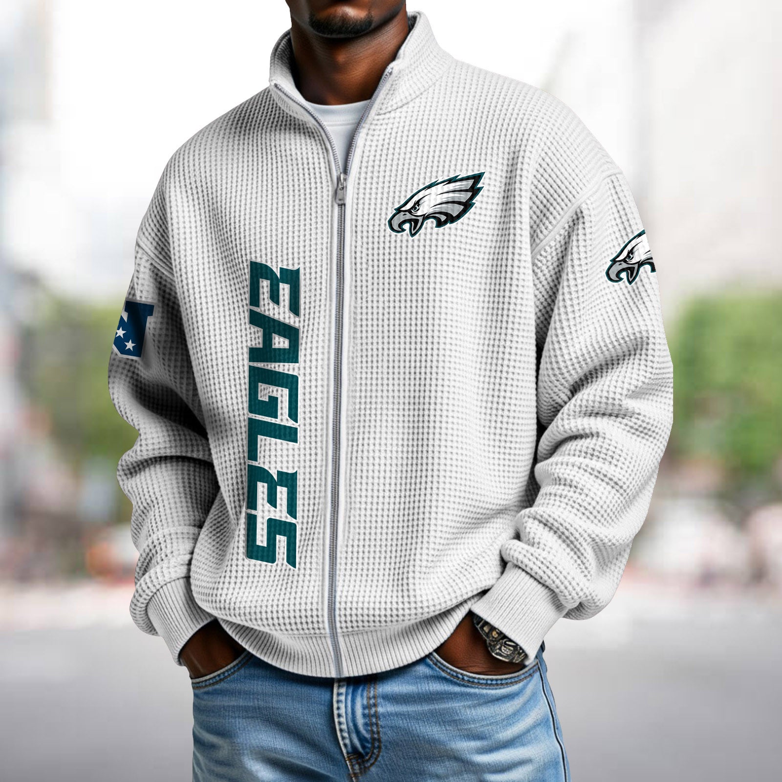 Waffle Hoodie – Eagles