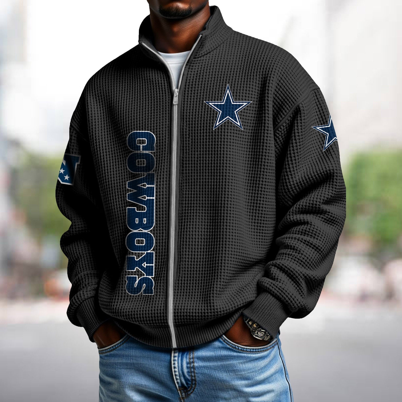 Waffle Hoodie – Cowboys