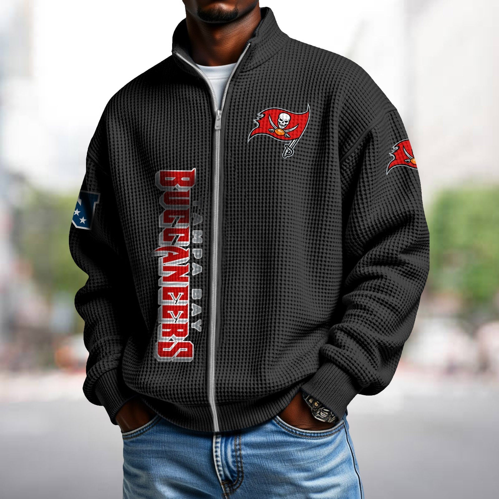 Waffle Hoodie – Buccaneers