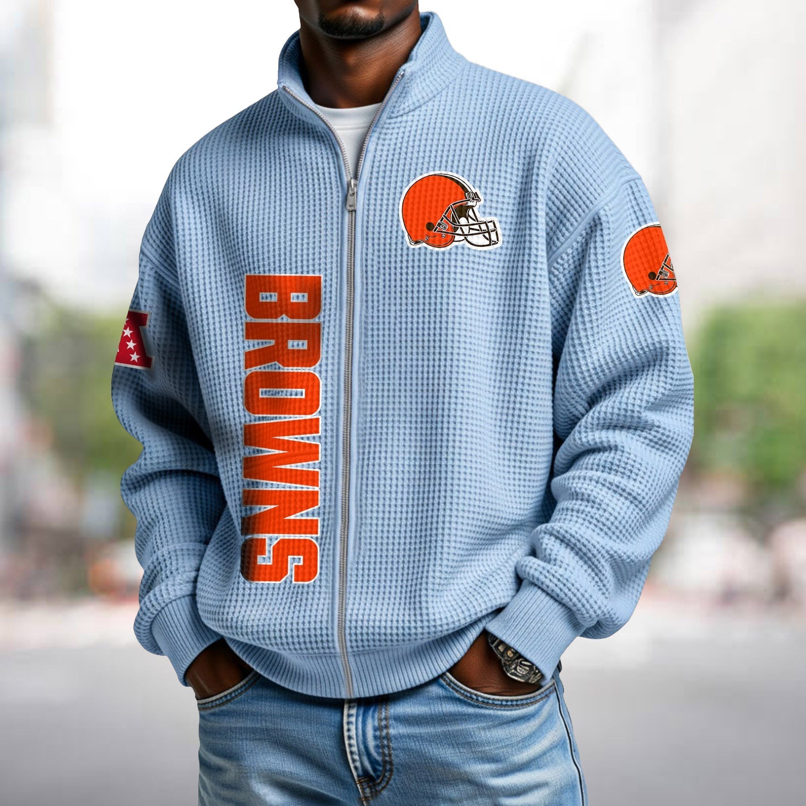 Waffle Hoodie – Browns