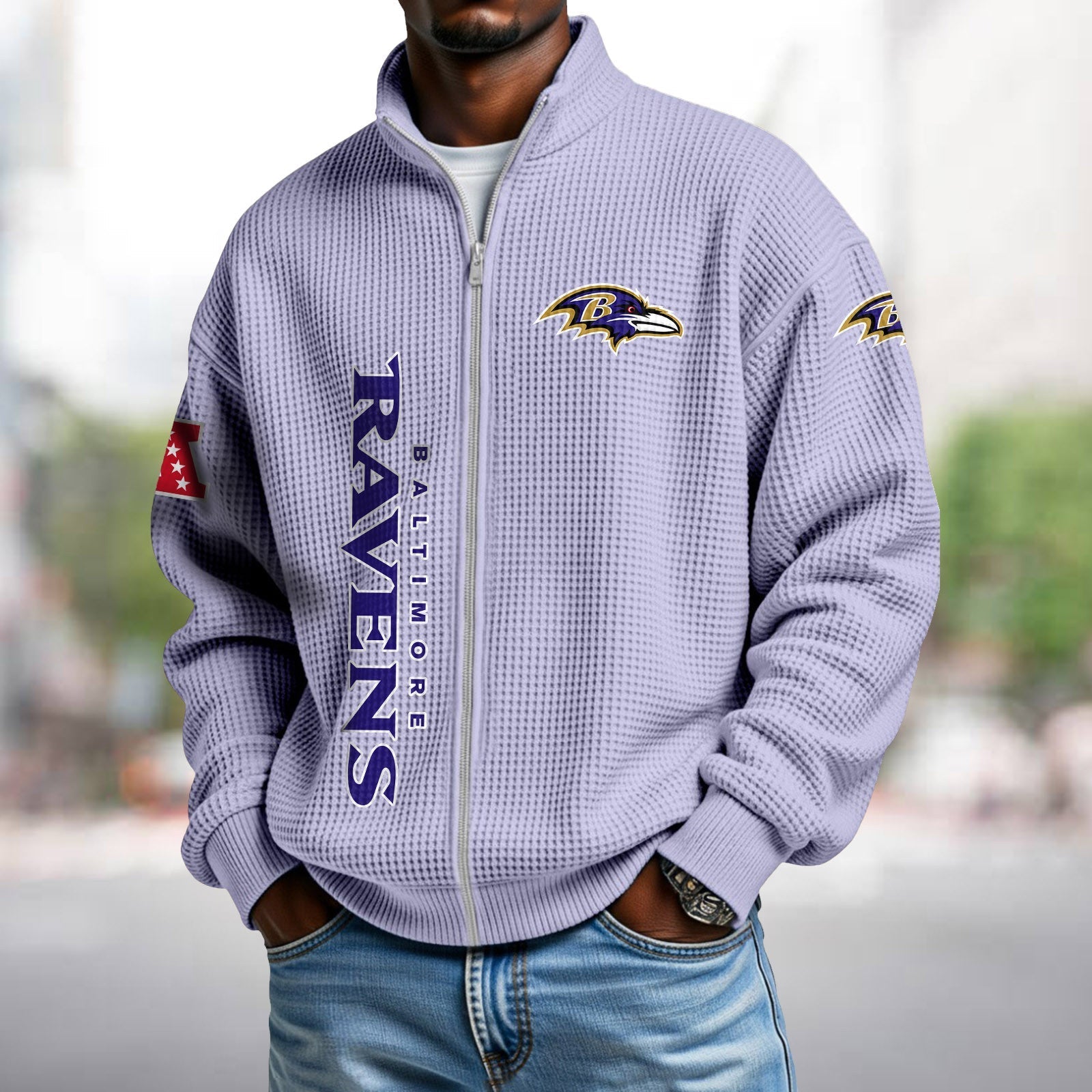 Waffle Hoodie – Ravens