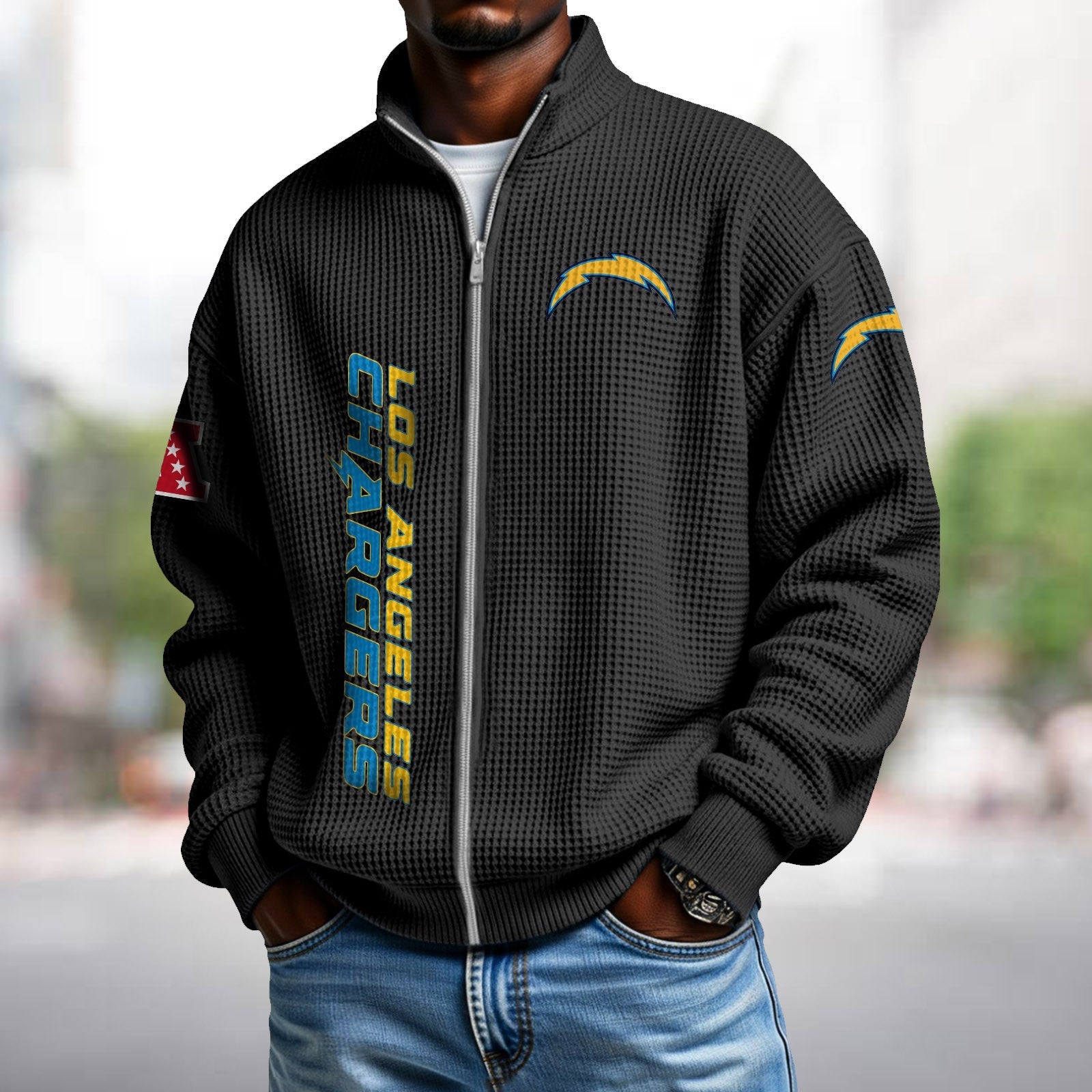 Waffle Hoodie – Chargers