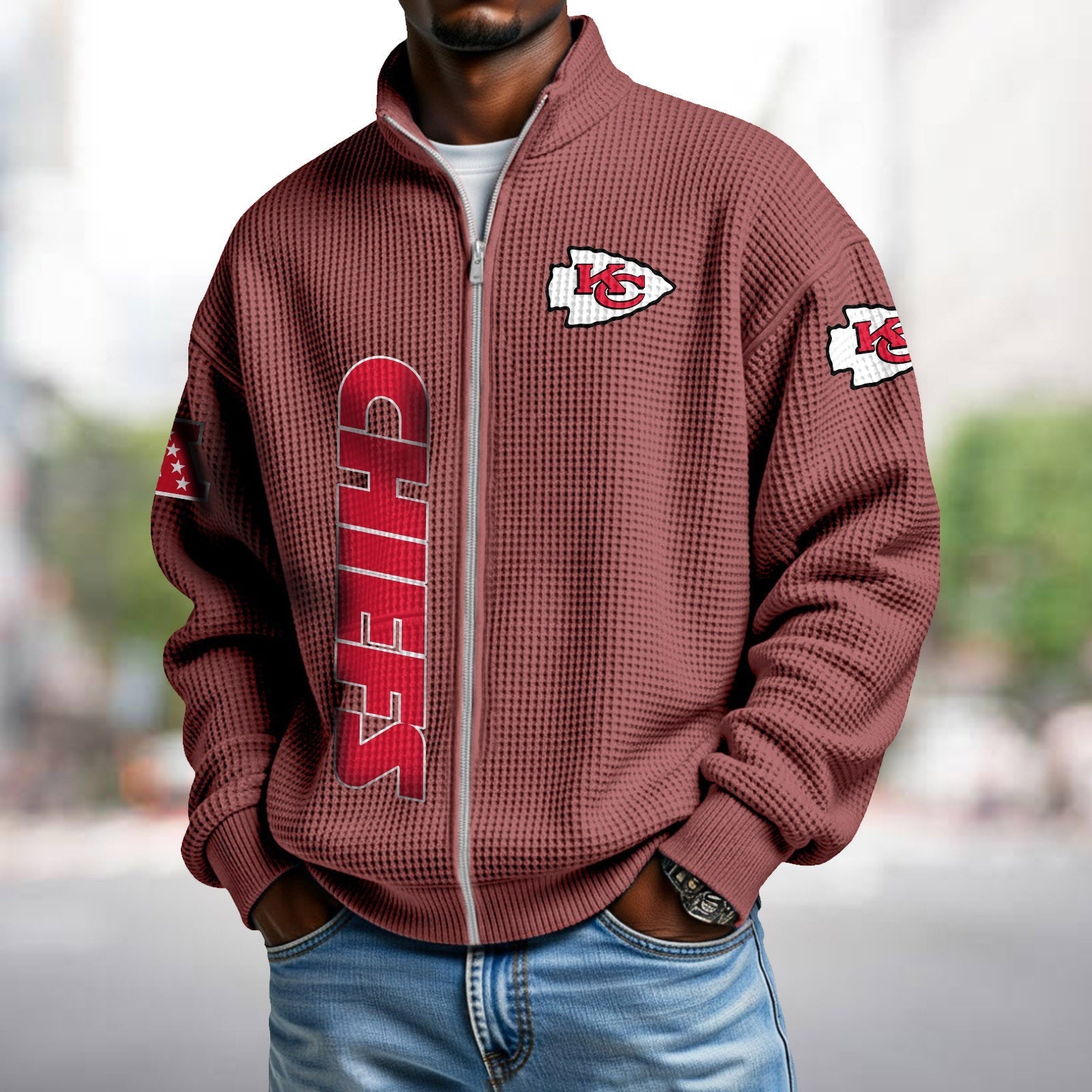 Waffle Hoodie – Chiefs