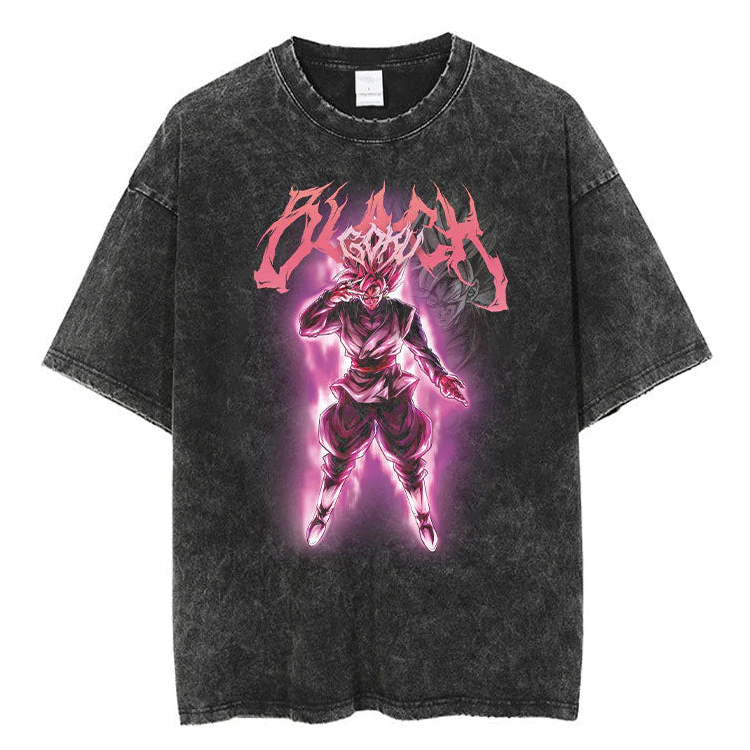 "Black" Vintage Washed Shirt