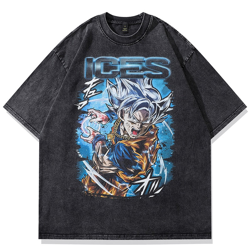 "Ices" Vintage Washed Shirt