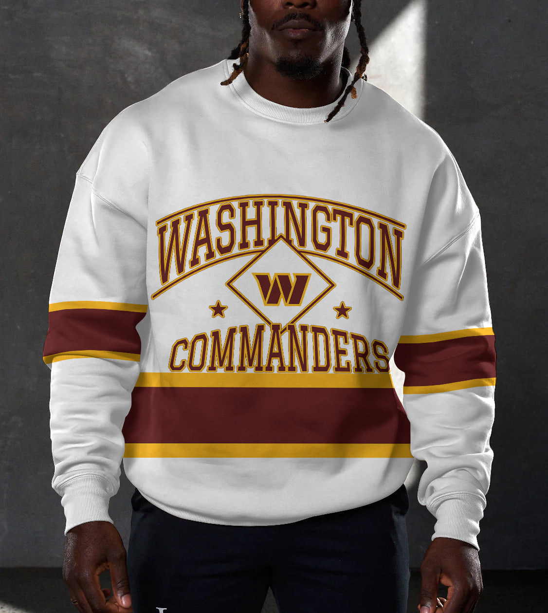 Washington Commanders 3D Limited Edition Crew Neck sweatshirt