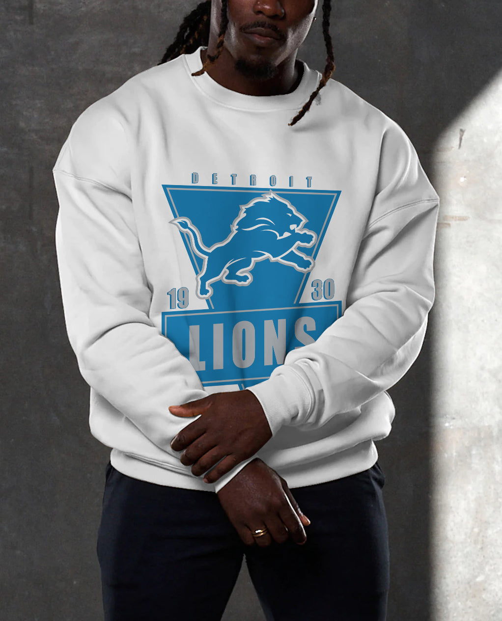 Detroit Lions 3D Limited Edition Crew Neck sweatshirt