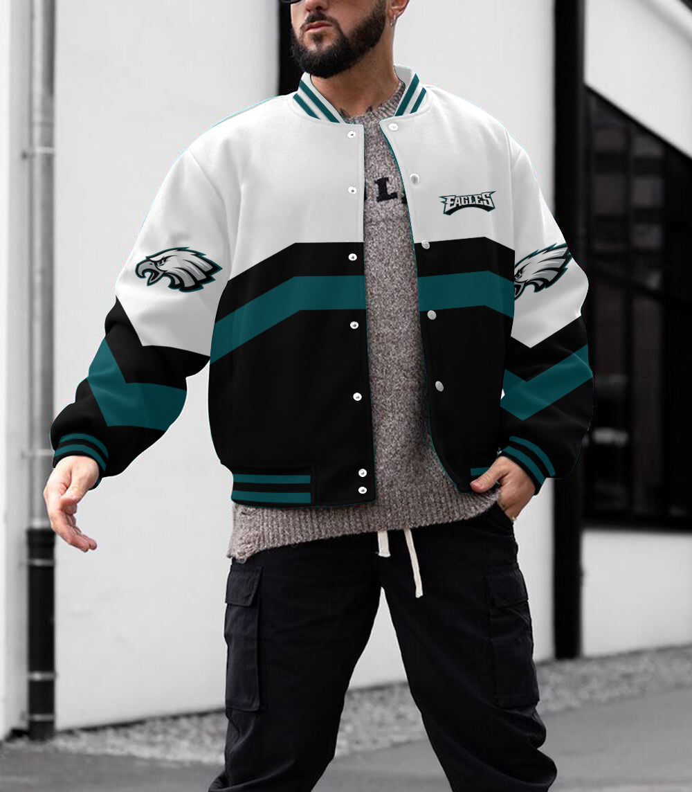 Philadelphia Eagles Men's Limited Edition Full-Snap Casual Jacket